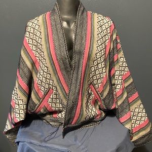 Free People Baja Striped Jacket